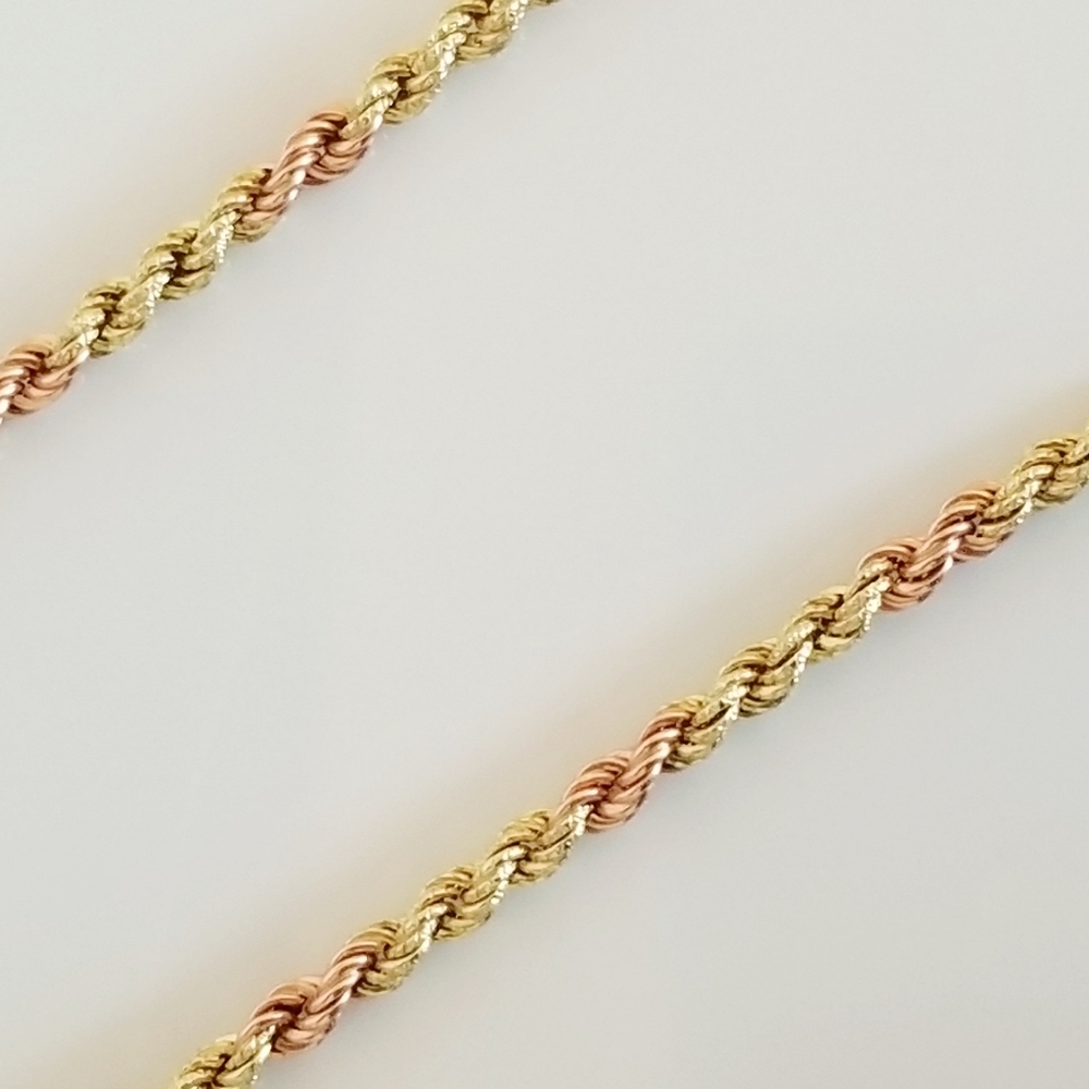 14K Gold Rope Chain - Picture 10 of 15